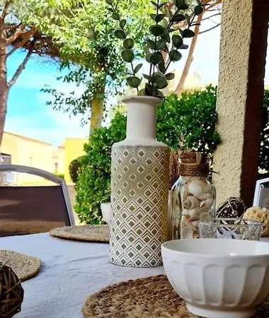 T3 Clim Piscine Chauffee Proche De La Parking Dans Village Apartamento Agde