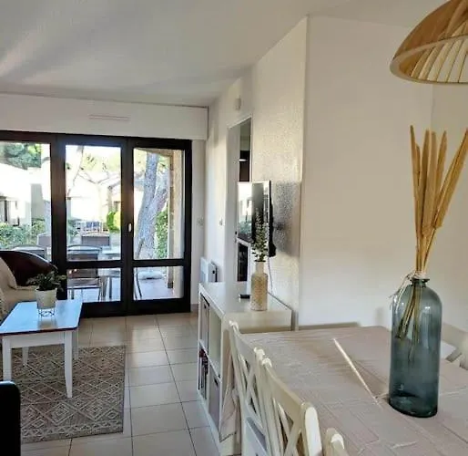 T3 Clim Piscine Chauffée Proche De La Parking Dans Village